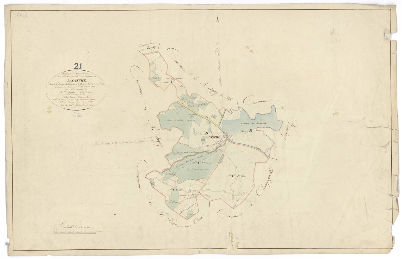 Lacanche - Tableau d'assemblage - 3 P PLAN 128/1