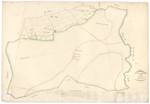 Lacour-d'Arcenay - Section E1 - 3 P PLAN 214/7