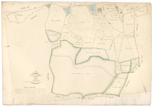 Lacour-d'Arcenay - Section E3 - 3 P PLAN 214/9