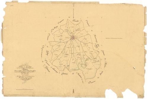 Laignes - Tableau d'assemblage - 3 P PLAN 338/1
