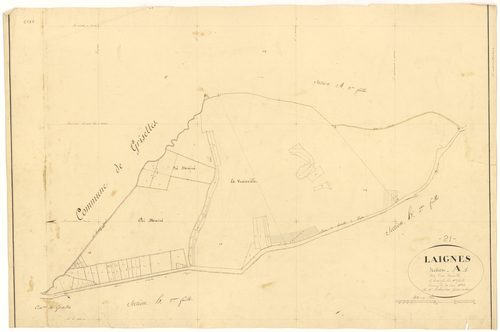 Laignes - Section A1 - 3 P PLAN 338/2