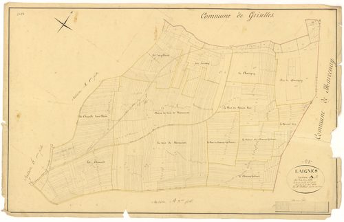 Laignes - Section A2 - 3 P PLAN 338/3