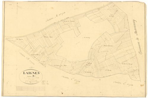 Laignes - Section B - 3 P PLAN 338/5