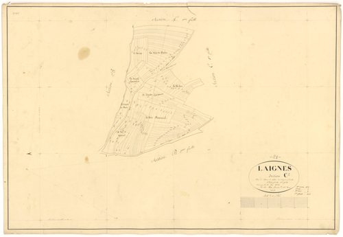 Laignes - Section C2 - 3 P PLAN 338/7