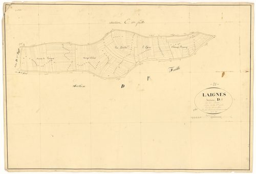 Laignes - Section D2 - 3 P PLAN 338/10