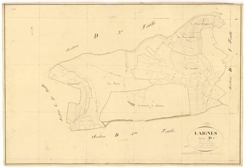 Laignes - Section D4 - 3 P PLAN 338/12