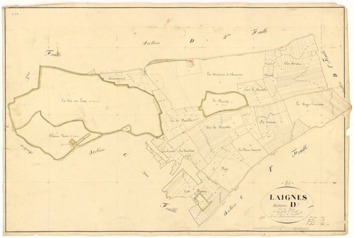 Laignes - Section D5 - 3 P PLAN 338/13