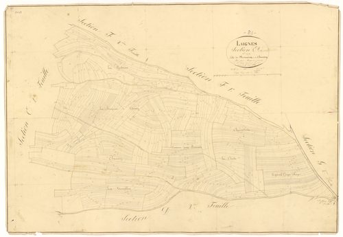 Laignes - Section E1 - 3 P PLAN 338/14