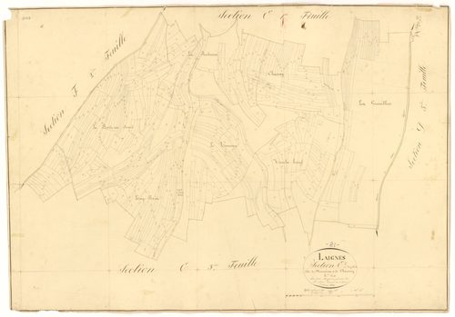 Laignes - Section E2 - 3 P PLAN 338/15