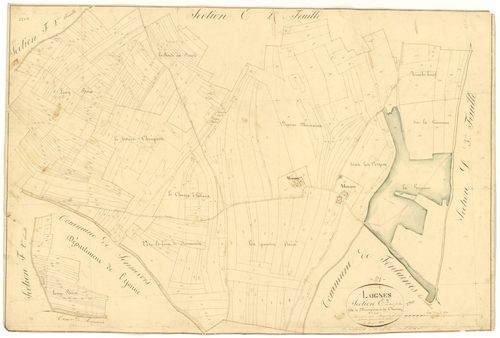 Laignes - Section E3 - 3 P PLAN 338/16