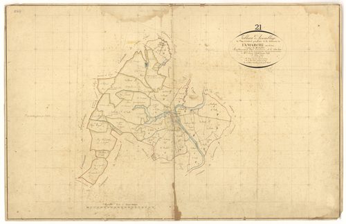 Lamarche-sur-Saône - Tableau d'assemblage - 3 P PLAN 377/1