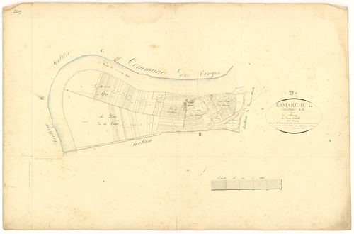 Lamarche-sur-Saône - Section A2 - 3 P PLAN 377/3