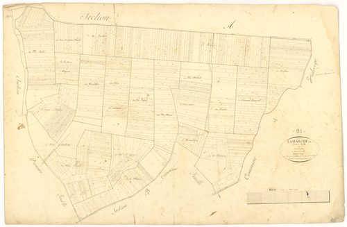 Lamarche-sur-Saône - Section B2 - 3 P PLAN 377/5
