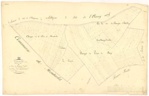 Lamarche-sur-Saône - Section D2 - 3 P PLAN 377/10