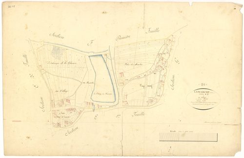 Lamarche-sur-Saône - Section E2 - 3 P PLAN 377/12