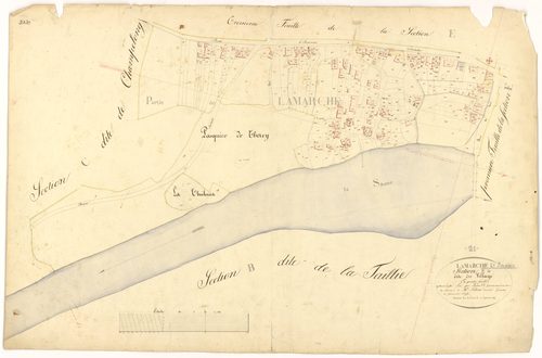 Lamarche-sur-Saône - Section E4 - 3 P PLAN 377/14