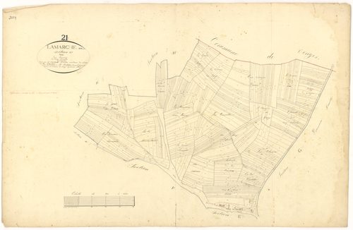 Lamarche-sur-Saône - Section G2 - 3 P PLAN 377/18