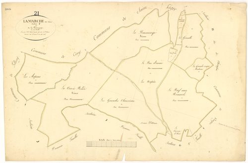 Lamarche-sur-Saône - Section I - 3 P PLAN 377/20