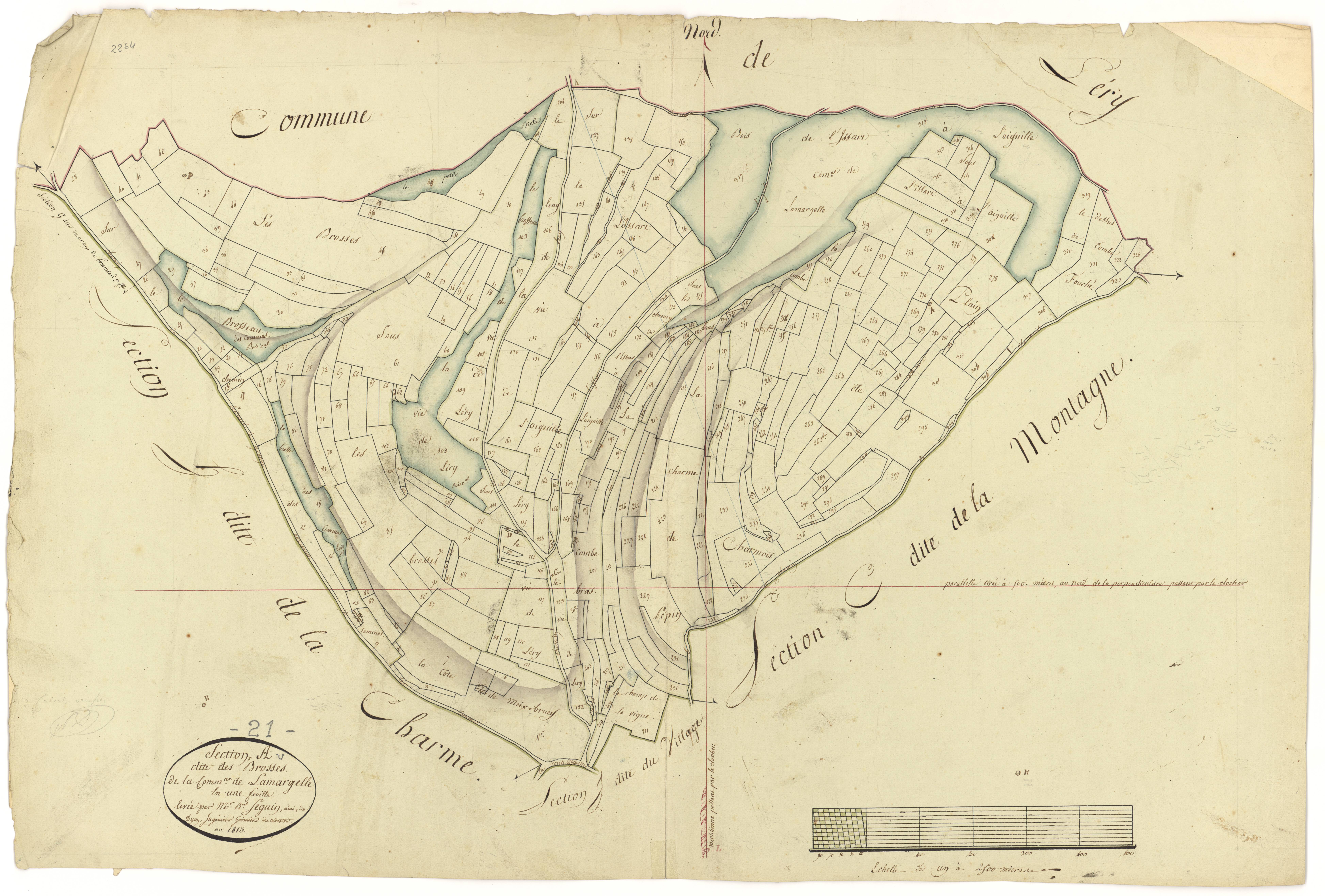 Lamargelle - Section A - 3 P PLAN 384/2