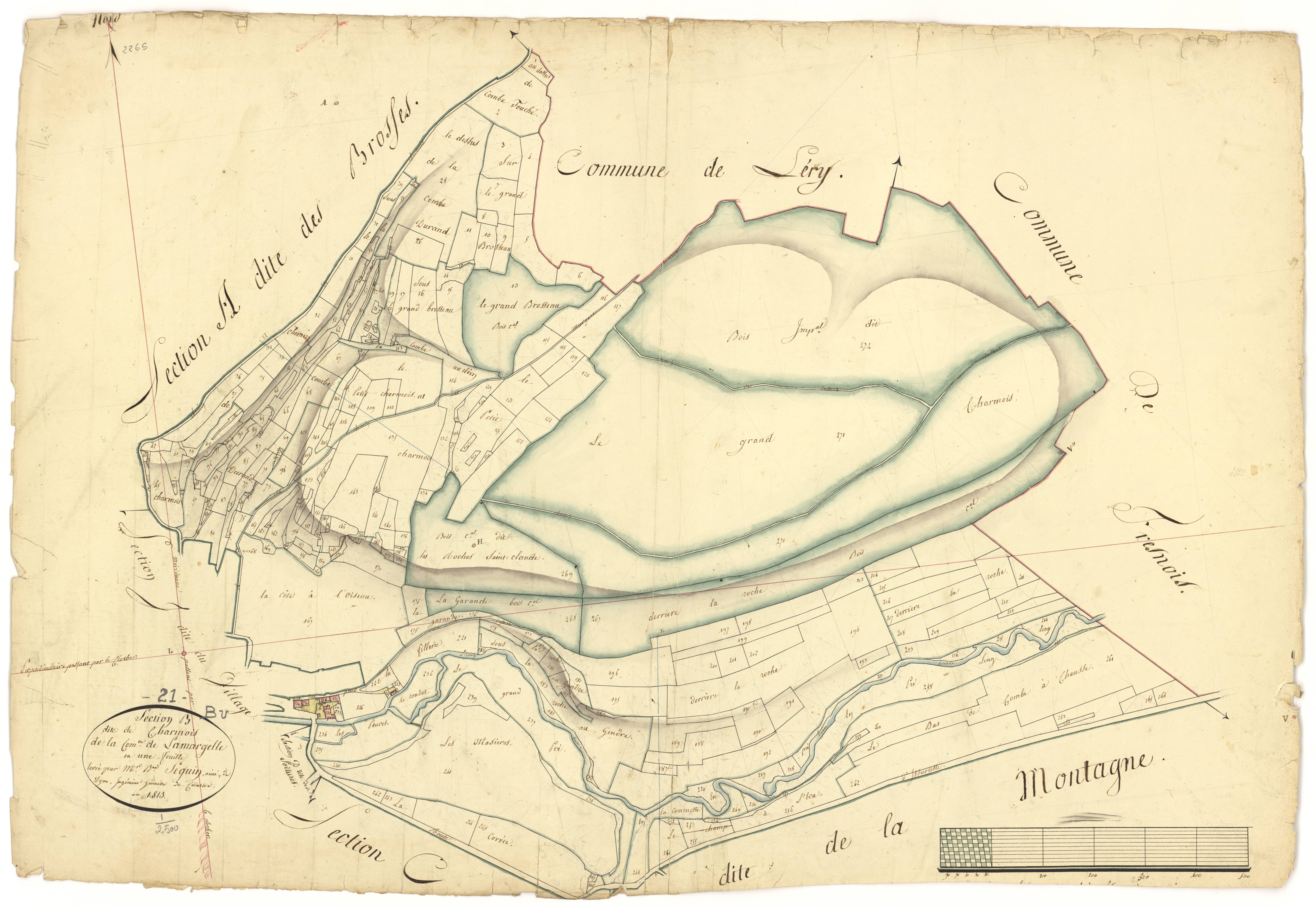 Lamargelle - Section B - 3 P PLAN 384/3