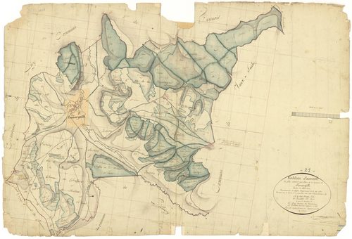 Lamargelle - Tableau d'assemblage - 3 P PLAN 384/1