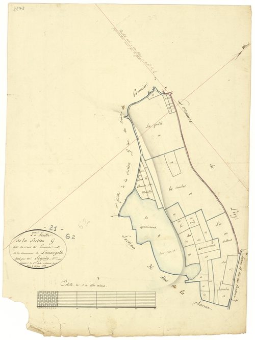 Lamargelle - Section G2 - 3 P PLAN 384/11