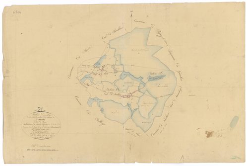 Lanthes - Tableau d'assemblage - 3 P PLAN 340/1