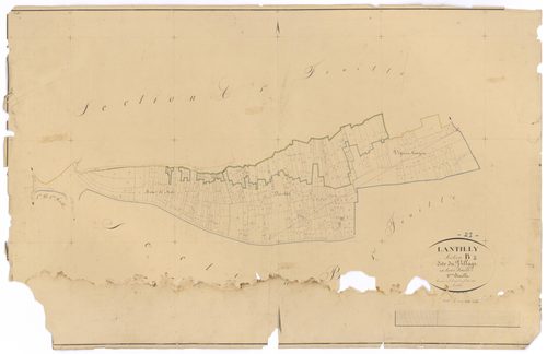 Lantilly - Section B2 - 3 P PLAN 341/5