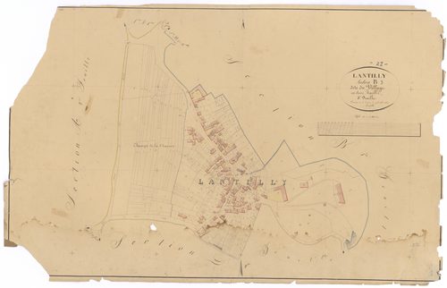 Lantilly - Section B3 - 3 P PLAN 341/6
