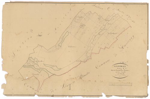 Lantilly - Section C3 - 3 P PLAN 341/9