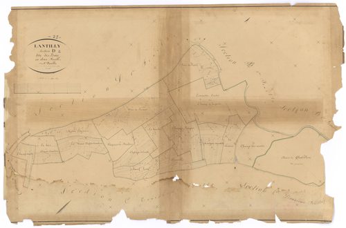 Lantilly - Section D2 - 3 P PLAN 341/11