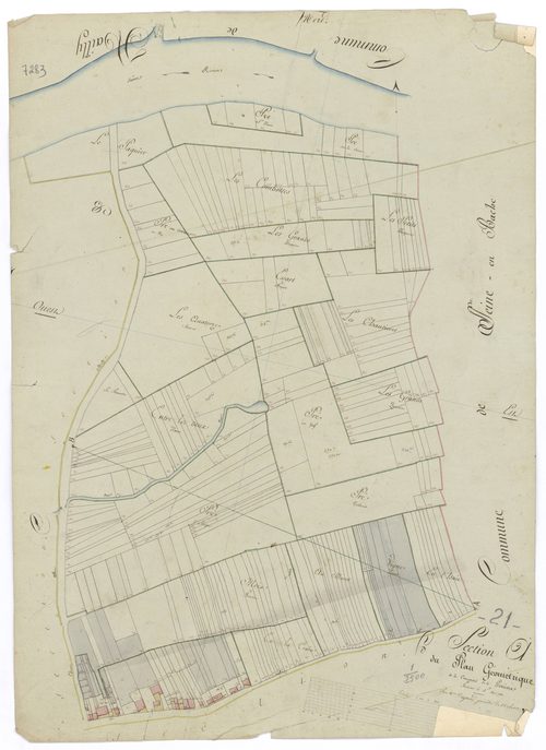 Laperrière-sur-Saône - Section A - 3 P PLAN 480/2