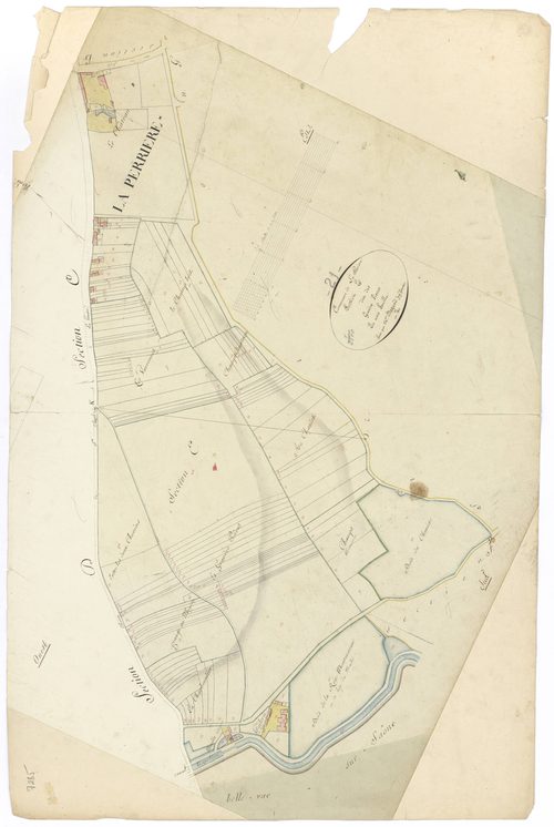 Laperrière-sur-Saône - Section E - 3 P PLAN 480/4