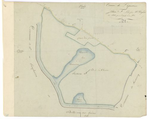 Laperrière-sur-Saône - Section F - 3 P PLAN 480/5
