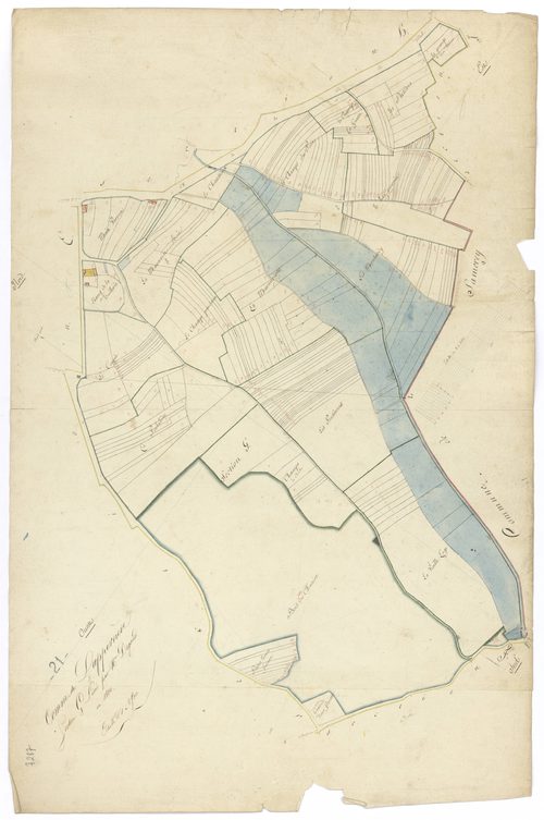 Laperrière-sur-Saône - Section G - 3 P PLAN 480/6