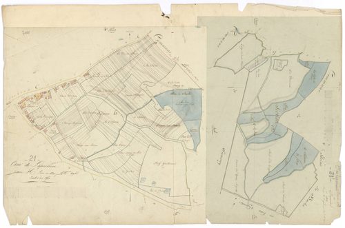 Laperrière-sur-Saône - Sections H et I - 3 P PLAN 480/7