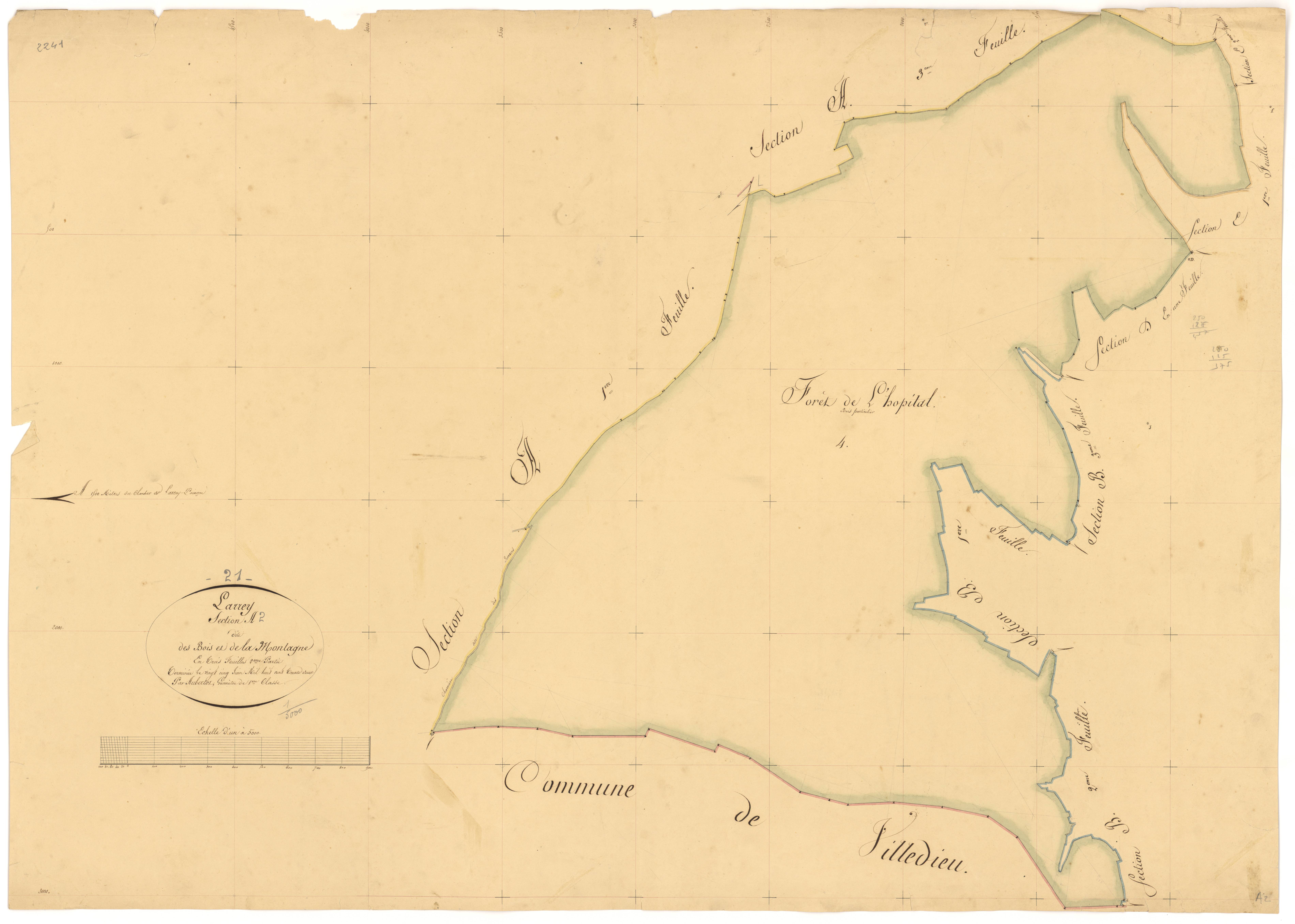 Larrey - Section A2 - 3 P PLAN 342/3