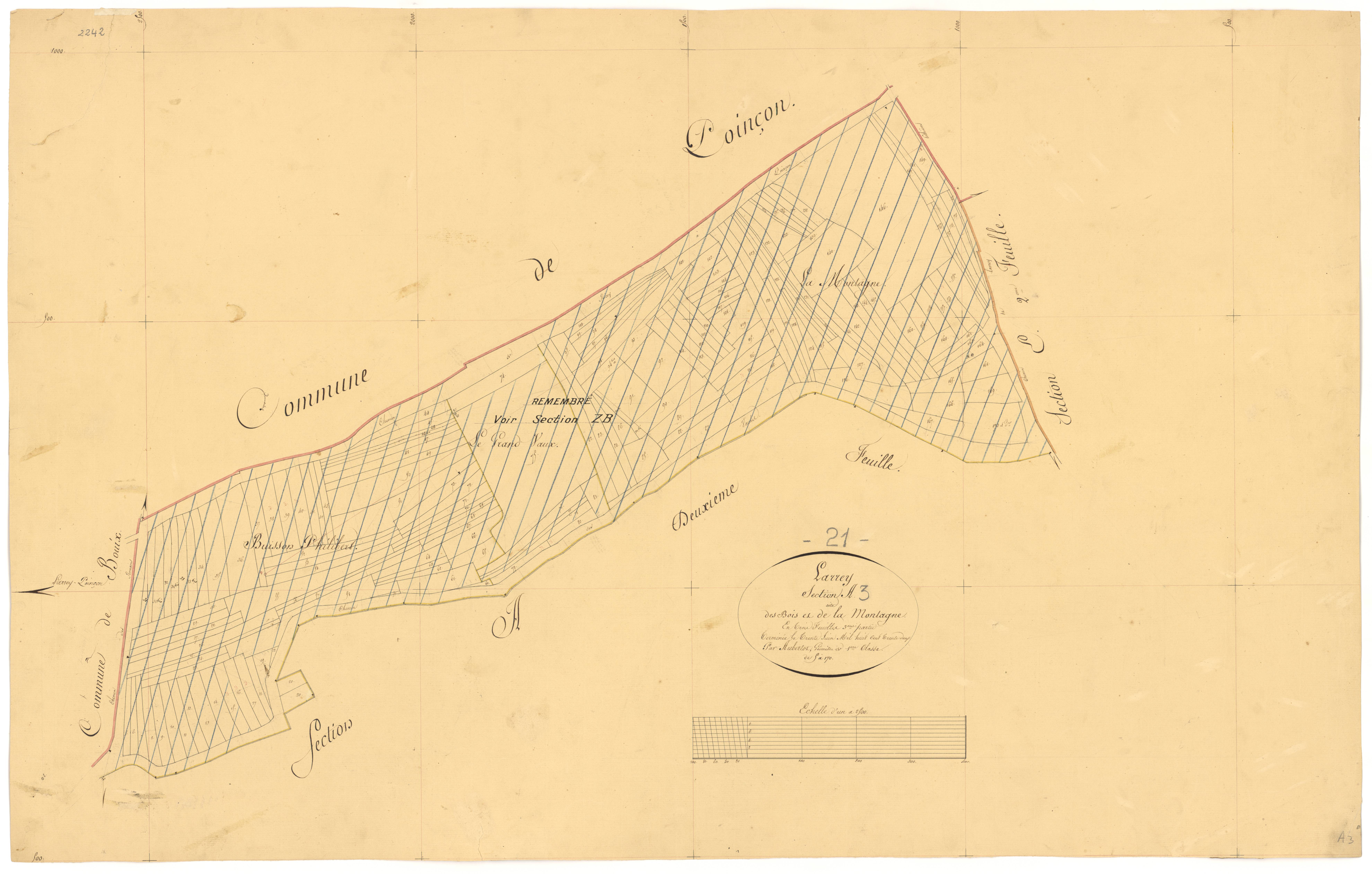 Larrey - Section A3 - 3 P PLAN 342/4