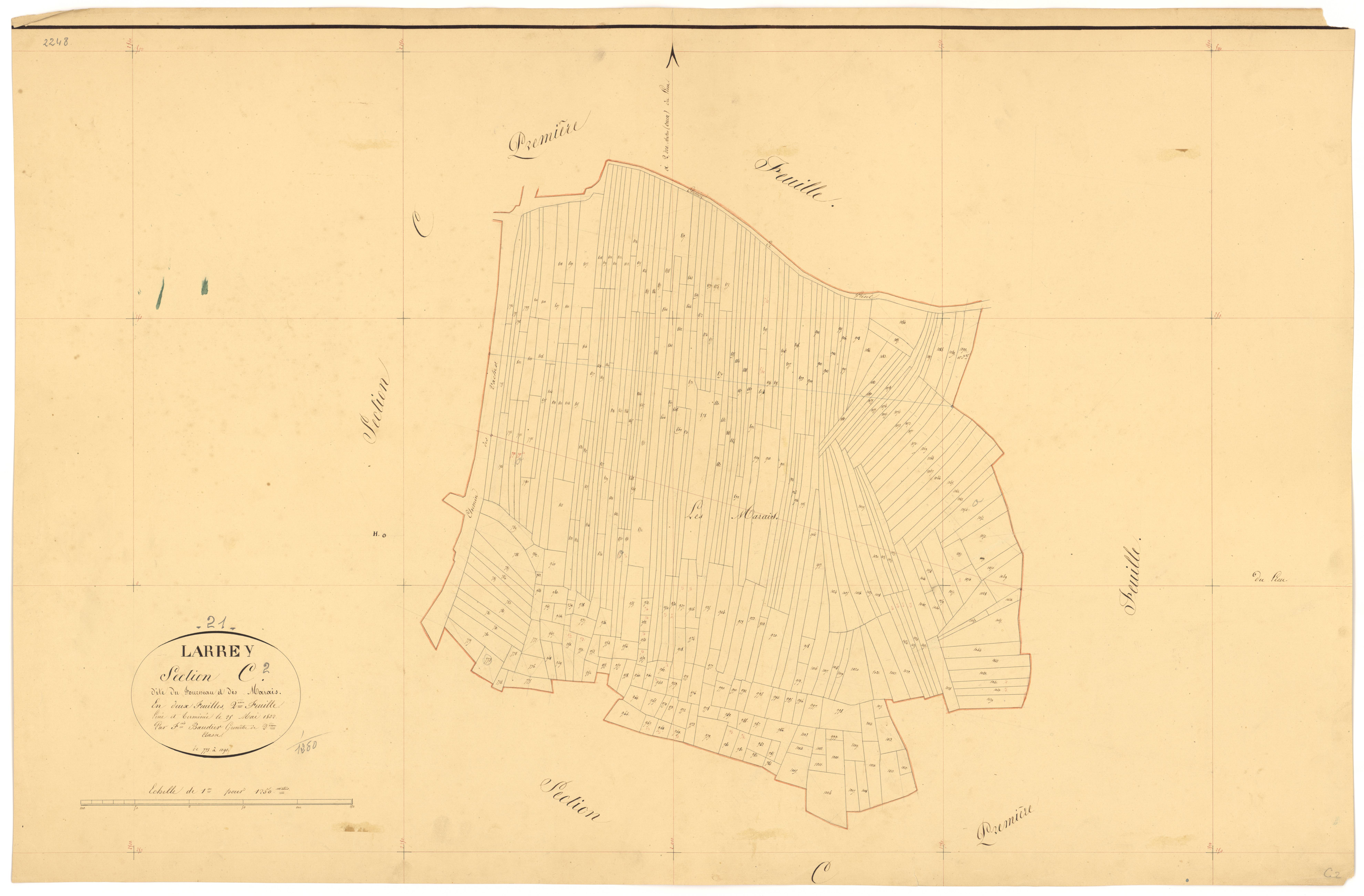 Larrey - Section C2 - 3 P PLAN 342/10