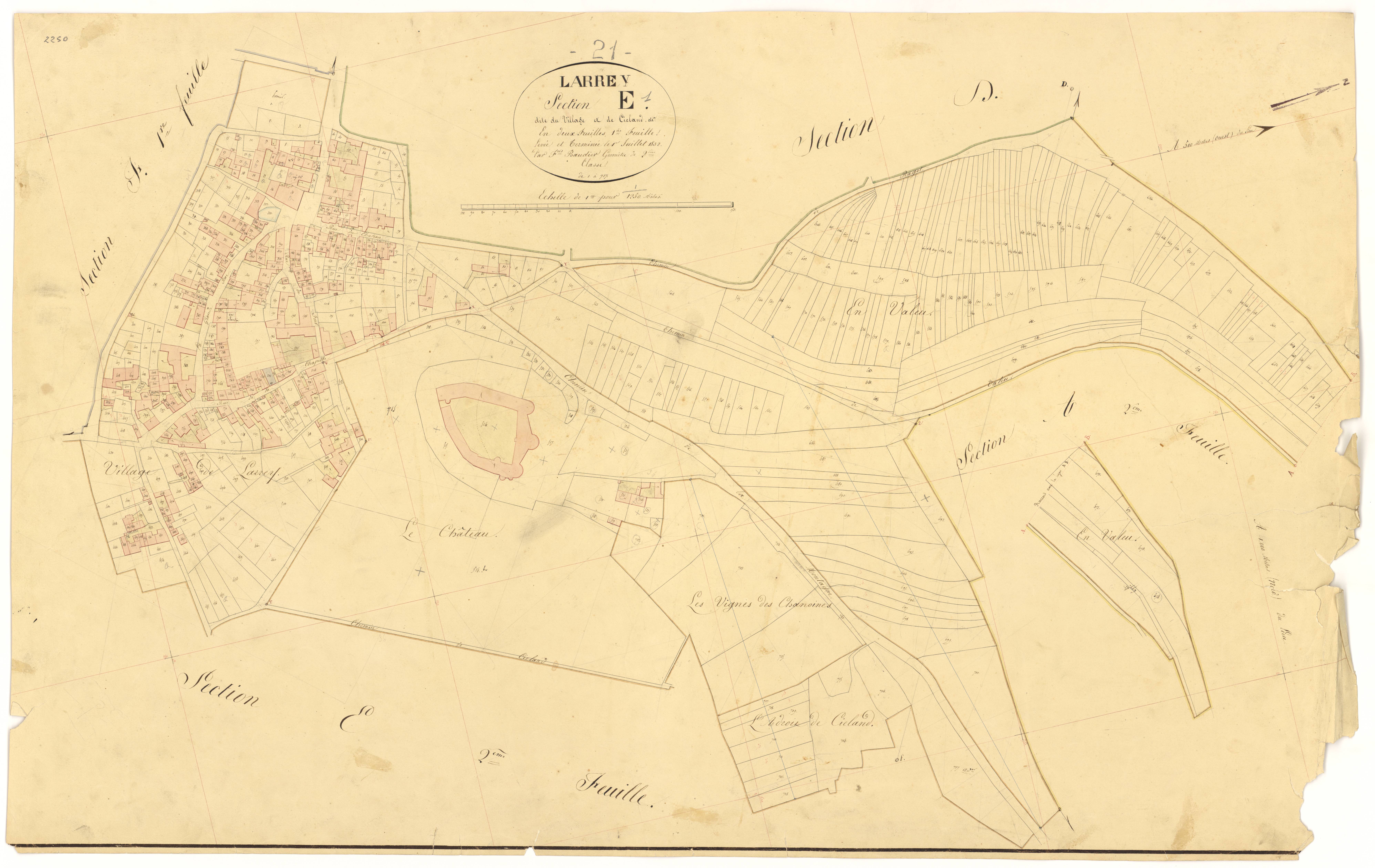 Larrey - Section E1 - 3 P PLAN 342/12