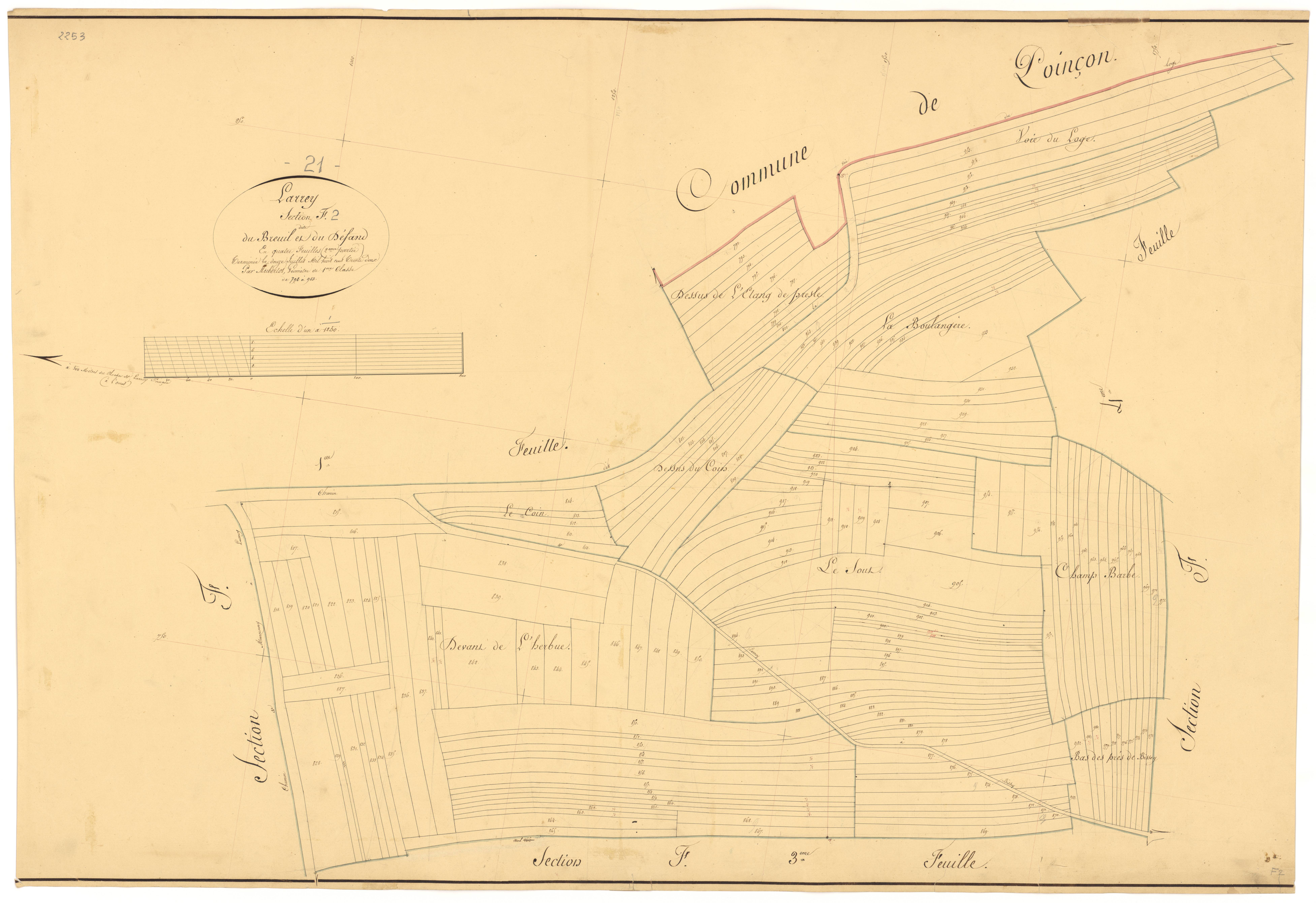 Larrey - Section F2 - 3 P PLAN 342/15