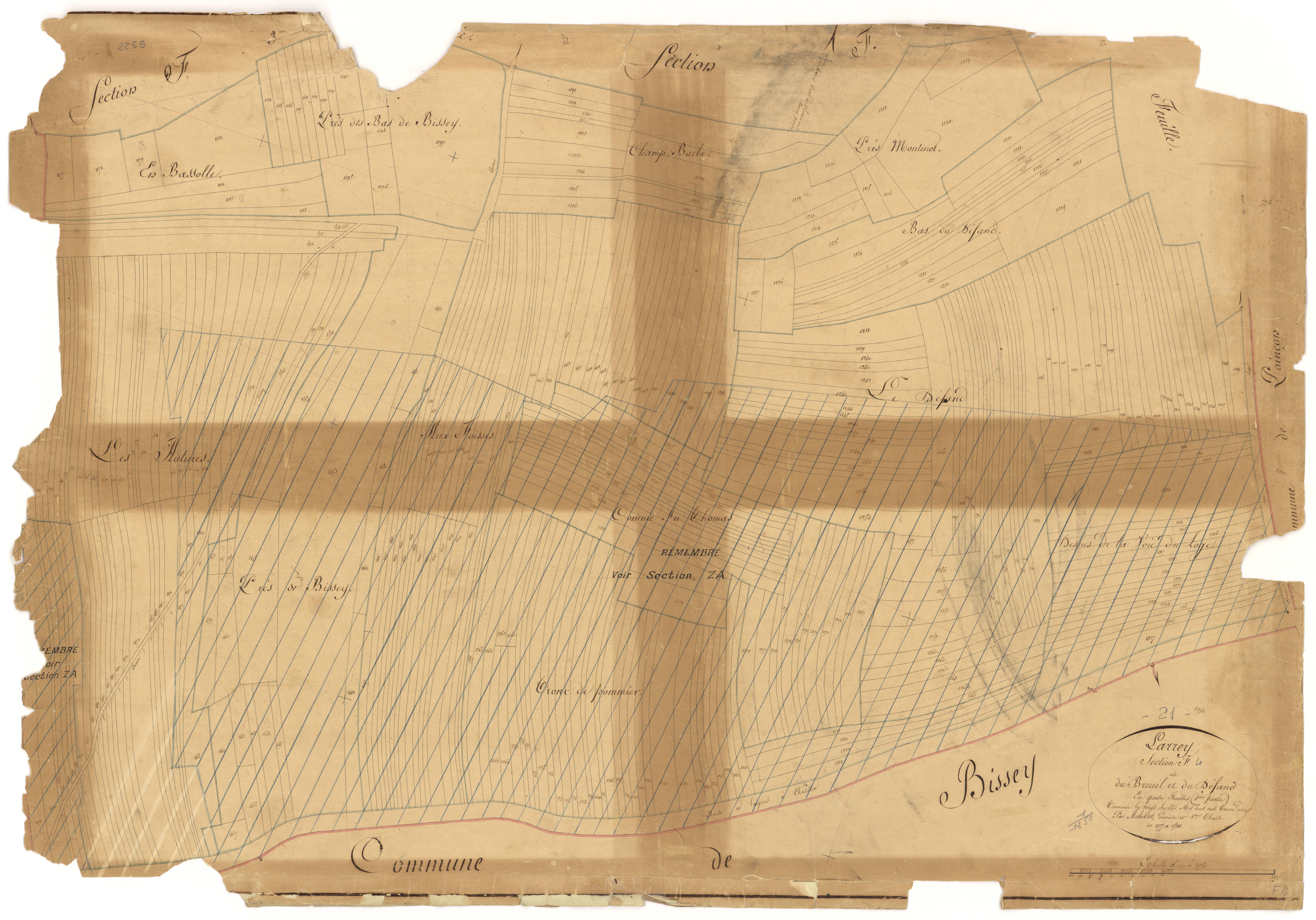 Larrey - Section F4 - 3 P PLAN 342/17