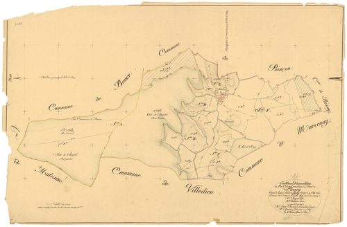 Larrey - Tableau d'assemblage - 3 P PLAN 342/1