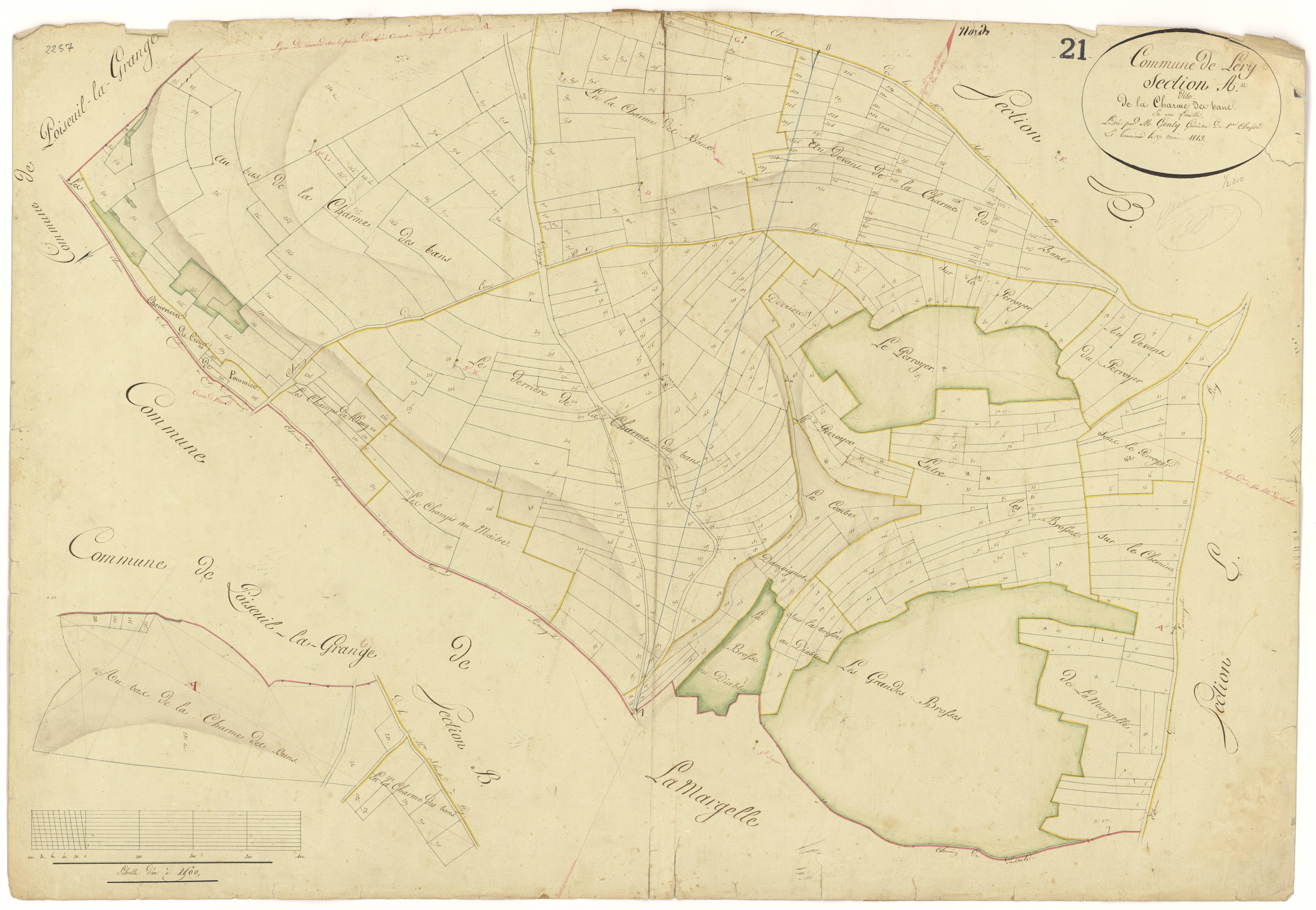 Léry - Section A - 3 P PLAN 343/2