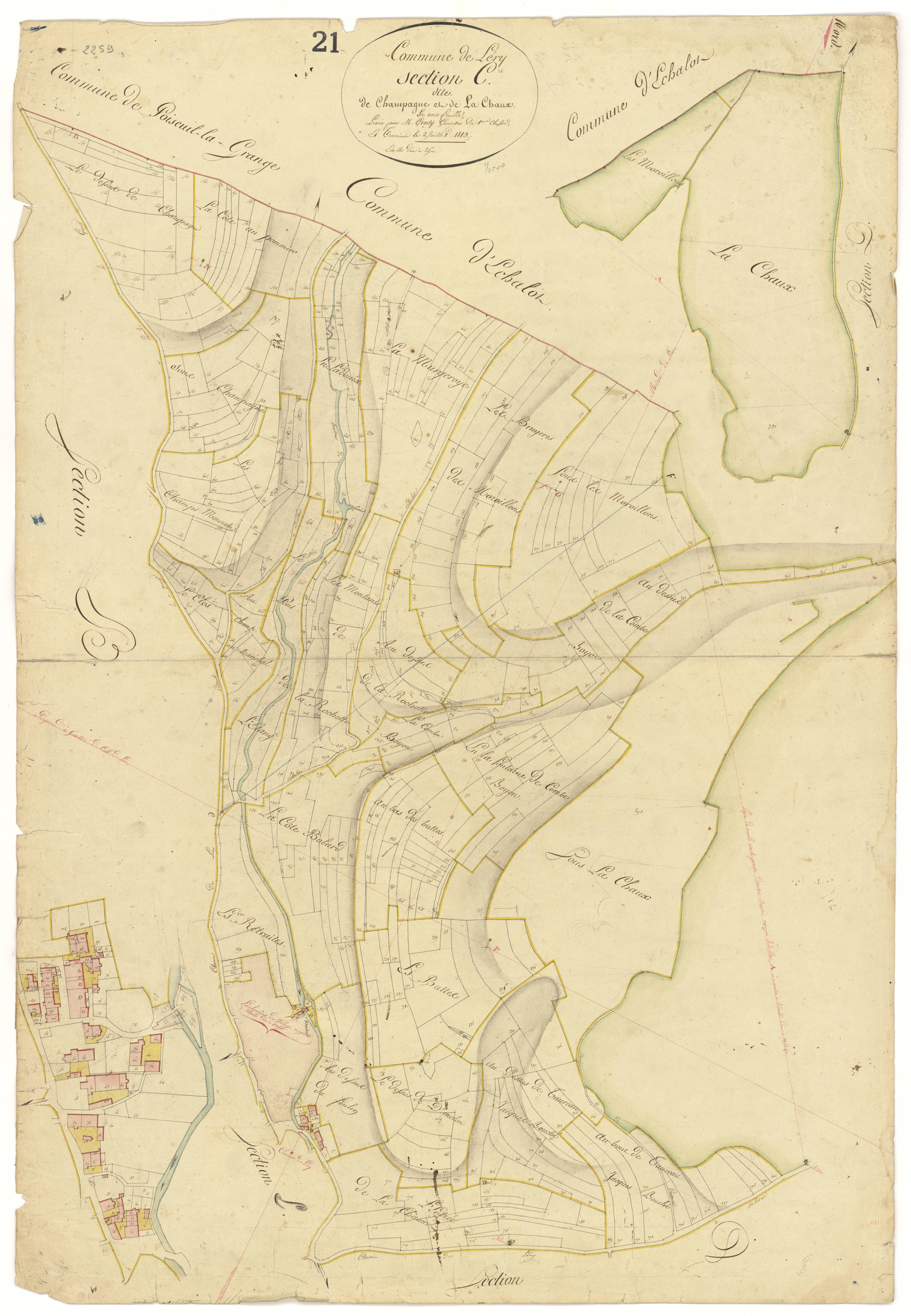 Léry - Section C - 3 P PLAN 343/4
