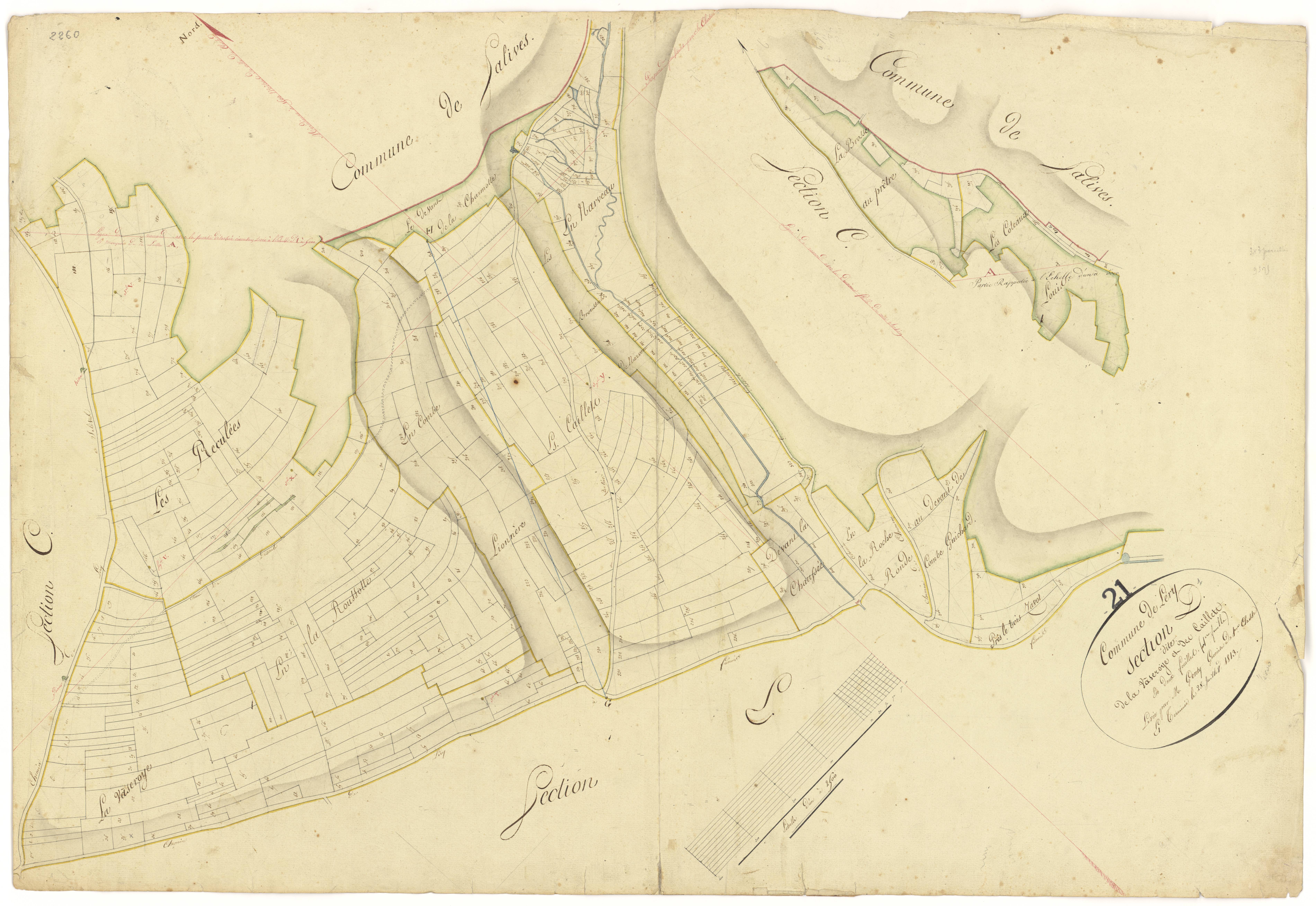 Léry - Section D1 - 3 P PLAN 343/5