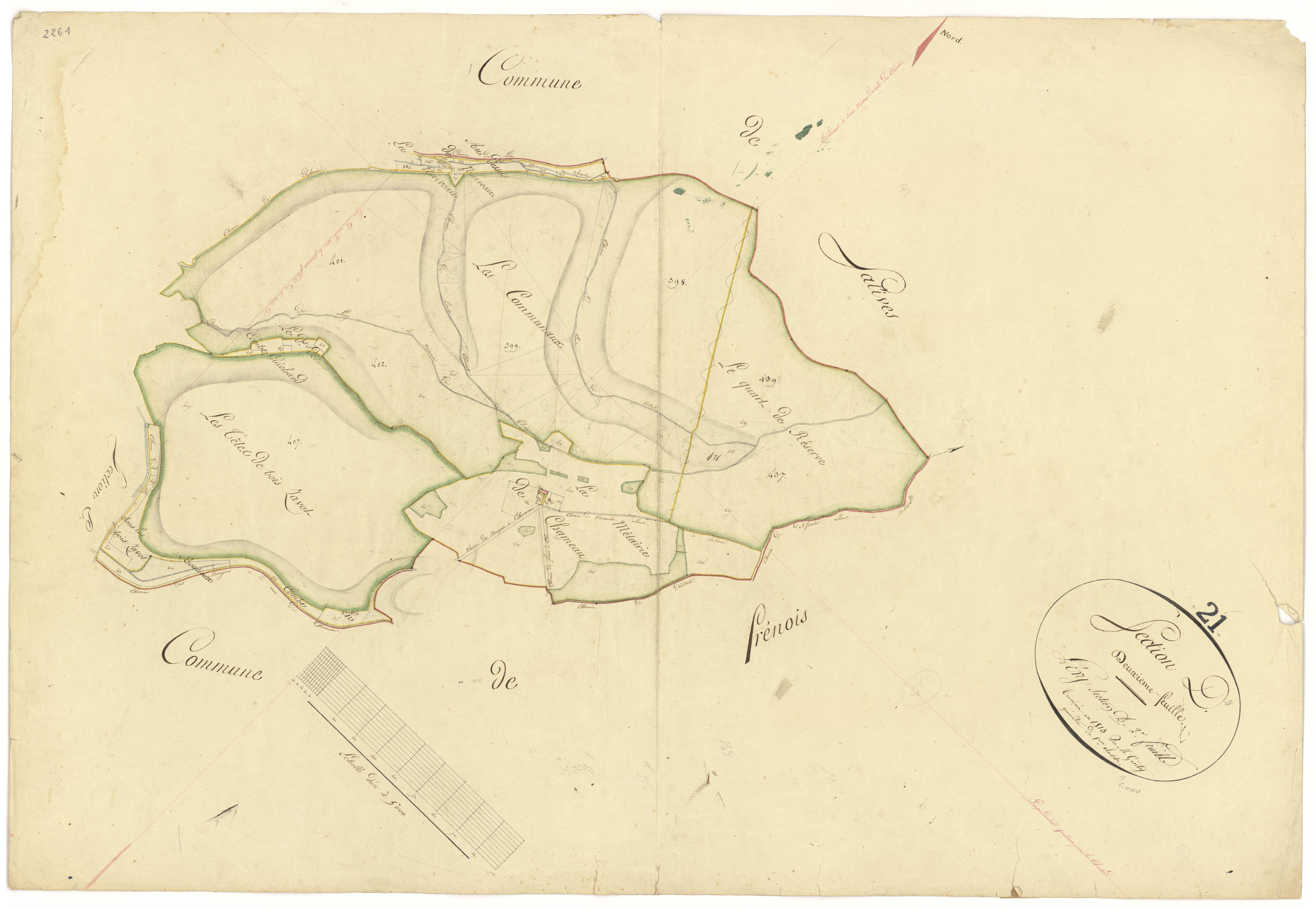 Léry - Section D2 - 3 P PLAN 343/6