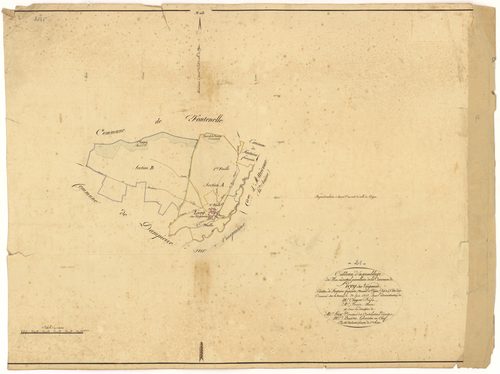 Licey-sur-Vingeanne - Tableau d'assemblage - 3 P PLAN 345/1