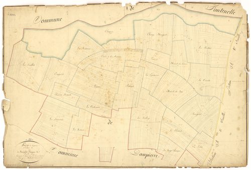 Licey-sur-Vingeanne - Section B - 3 P PLAN 345/7