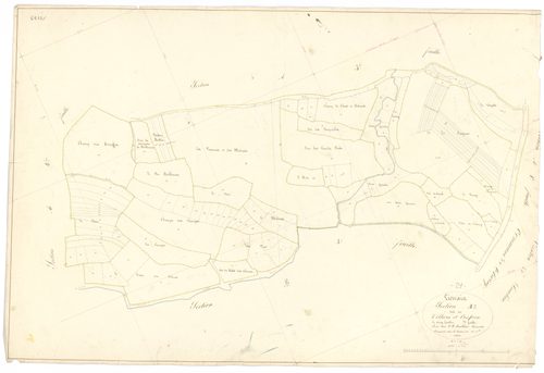 Liernais - Section A2 - 3 P PLAN 346/3